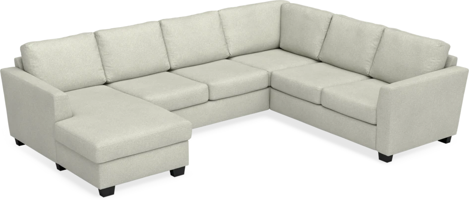 Friday - Hörnsoffa, 3+2-sits med schäslong vänster - Beige