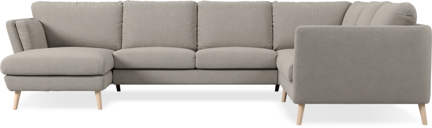 Madison Lux - Hörnsoffa med schäslong vänster - Beige