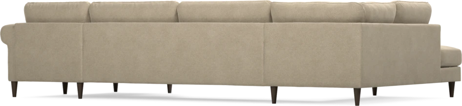 Bridge - 3-sits soffa med divan vänster och schäslong höger - Beige