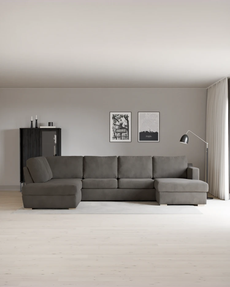 Friday - 3-sits soffa med divan vänster och schäslong höger - inspiration