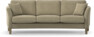 Eden - 3-sits soffa svängd - Beige