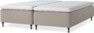 Delux Dream - Ramsäng, dubbelsäng med bäddmadrass - Beige