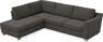 Friday - 2,5-sits soffa med divan vänster - Grå