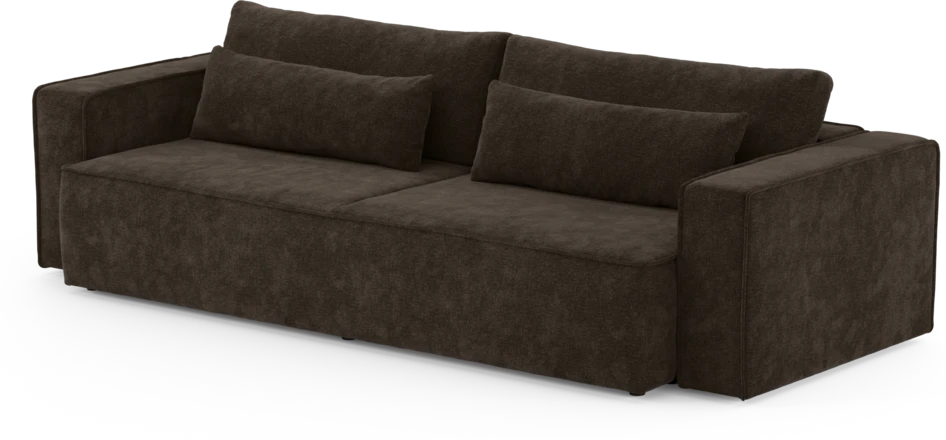 Ide - Bäddsoffa 4-sits - Brun