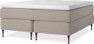Delux Exclusive - Kontinentalsäng, dubbelsäng med bäddmadrass - Beige