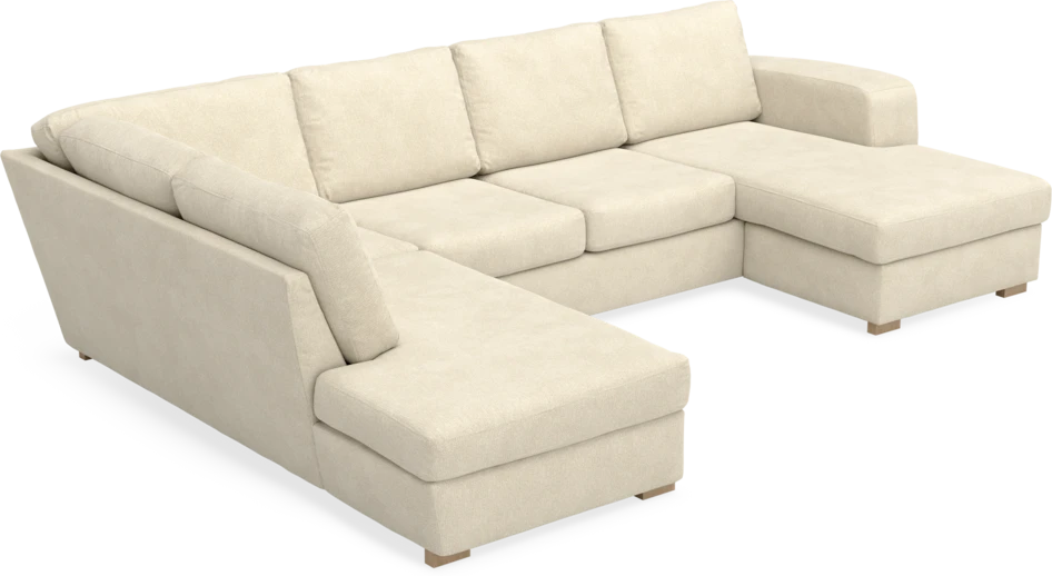 Friday - 3-sits soffa med divan vänster och schäslong höger - Beige