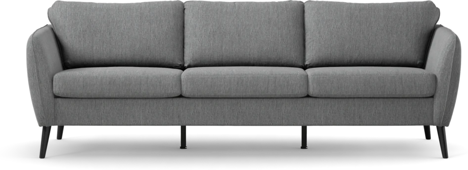 County - 3-sits soffa - Grå