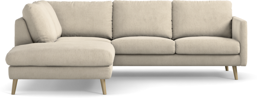 Madison Lux - 2-sits soffa med divan vänster - Beige