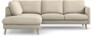 Madison Lux - 2-sits soffa med divan vänster - Beige