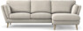 Madison - 2-sits soffa med schäslong höger - Beige