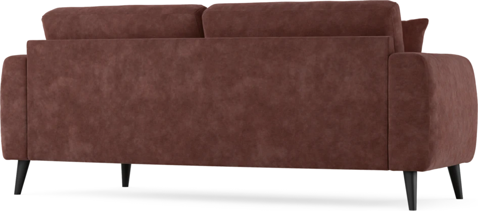 Eden - 2,5-sits soffa svängd - Röd