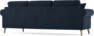 Eden - 3-sits soffa svängd - Blå