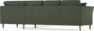 Eden - Hörnsoffa, 3+3-sits - Grön