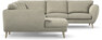 Madison Lux - Hörnsoffa med schäslong vänster - Beige