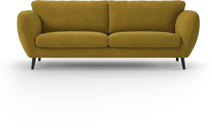 Madison Lux - 3-sits soffa - Gul