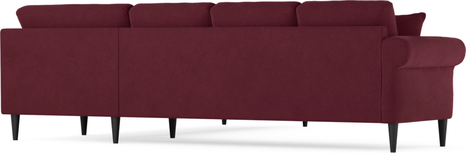 Eden - Hörnsoffa, 3+3-sits - Röd