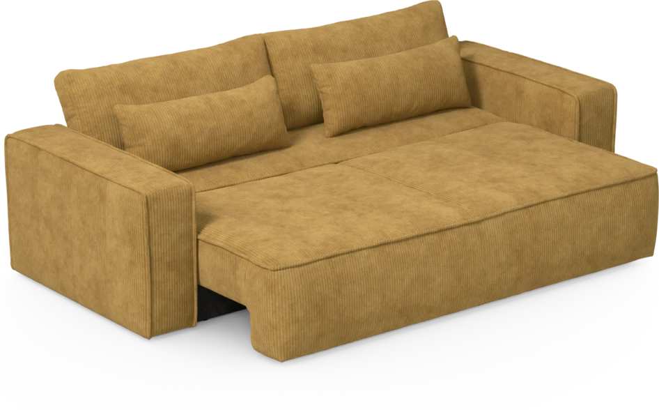 Ide - Bäddsoffa 3-sits - Gul