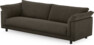 Cherrie - 4-sits soffa, hel dyna, fast klädsel - Brun