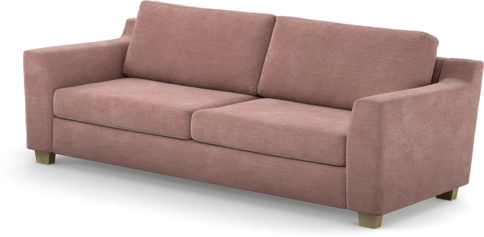 Friday - 3-sits soffa - Rosa