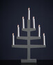 Trapp  - Adventsljusstake 7-arm - Grå