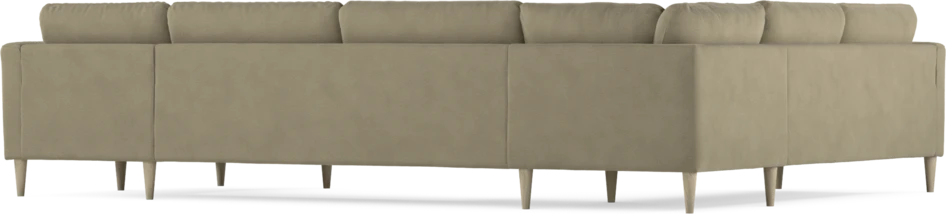 Bridge - Hörnsoffa, 2+3-sits med schäslong höger - Beige