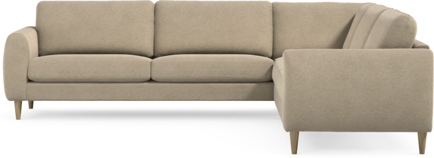 Bridge - Hörnsoffa, 3+3-sits - Beige