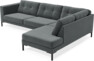 Rio - 3-sits soffa med divan höger - Grå