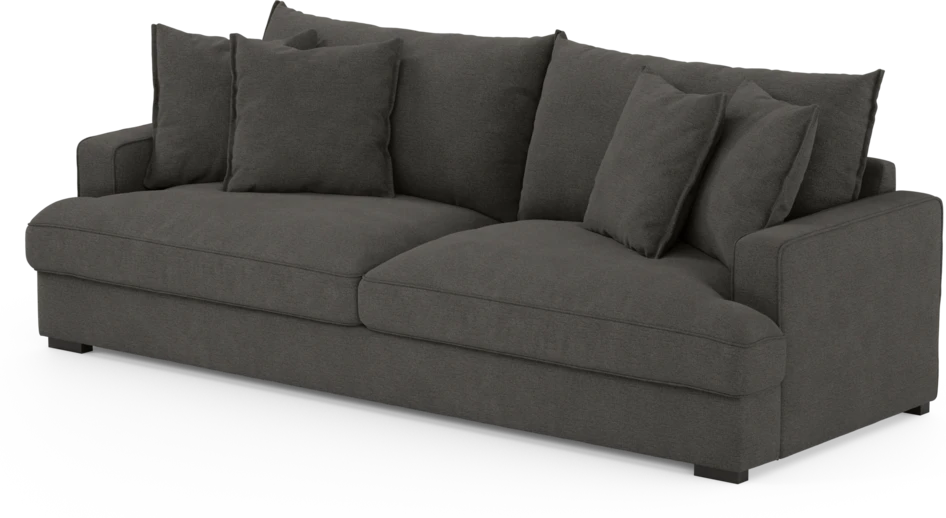 Mila - 4-sits soffa - Brun