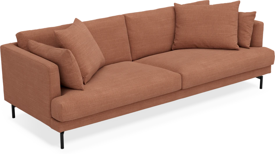 Harper - 4-sits soffa - Orange