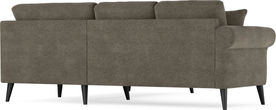 Eden - Hörnsoffa, 2+2-sits - Brun