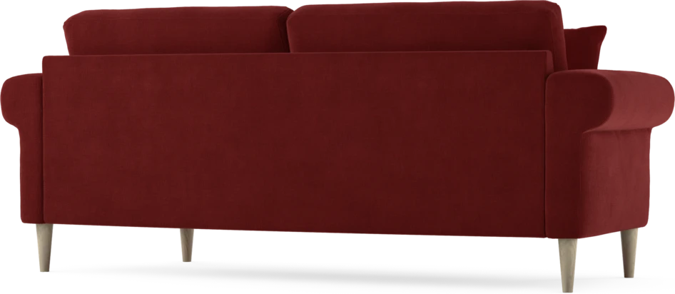 Eden - 2,5-sits soffa svängd - Röd