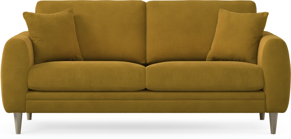 Eden - 2,5-sits soffa - Gul