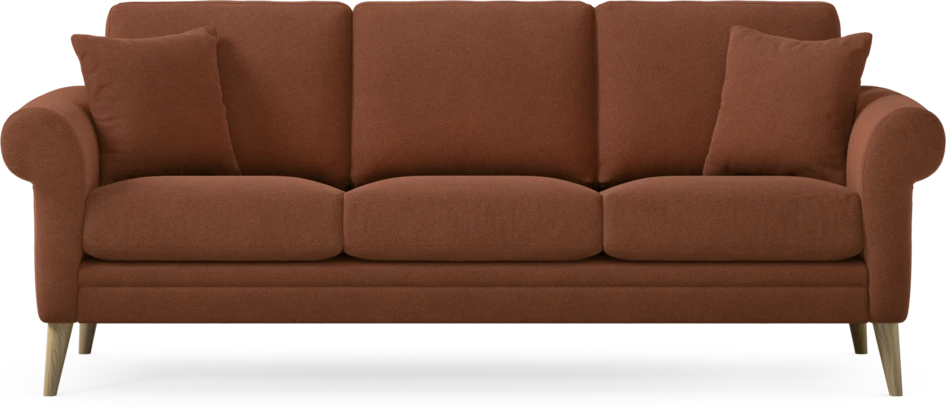 Eden - 3-sits soffa - Orange
