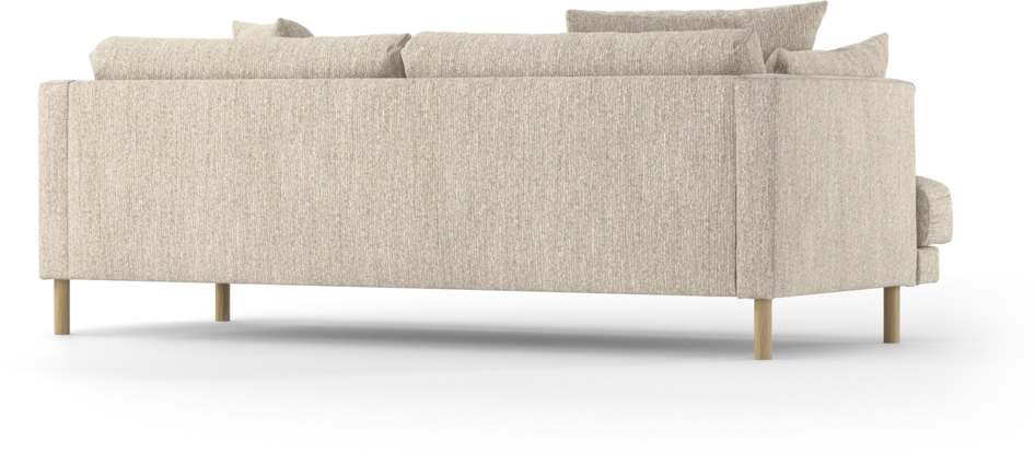 Harper - 3-sits soffa, hel dyna - Beige