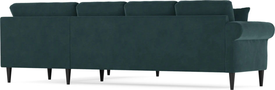 Eden - Hörnsoffa, 3+2-sits - Blå