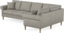 Eden - Hörnsoffa, 3+1-sits - Grå