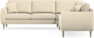 Eden - Hörnsoffa, 2,5+2,5-sits - Beige