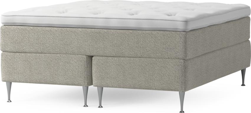 Delux Dream - Kontinentalsäng, dubbelsäng med bäddmadrass och sängben