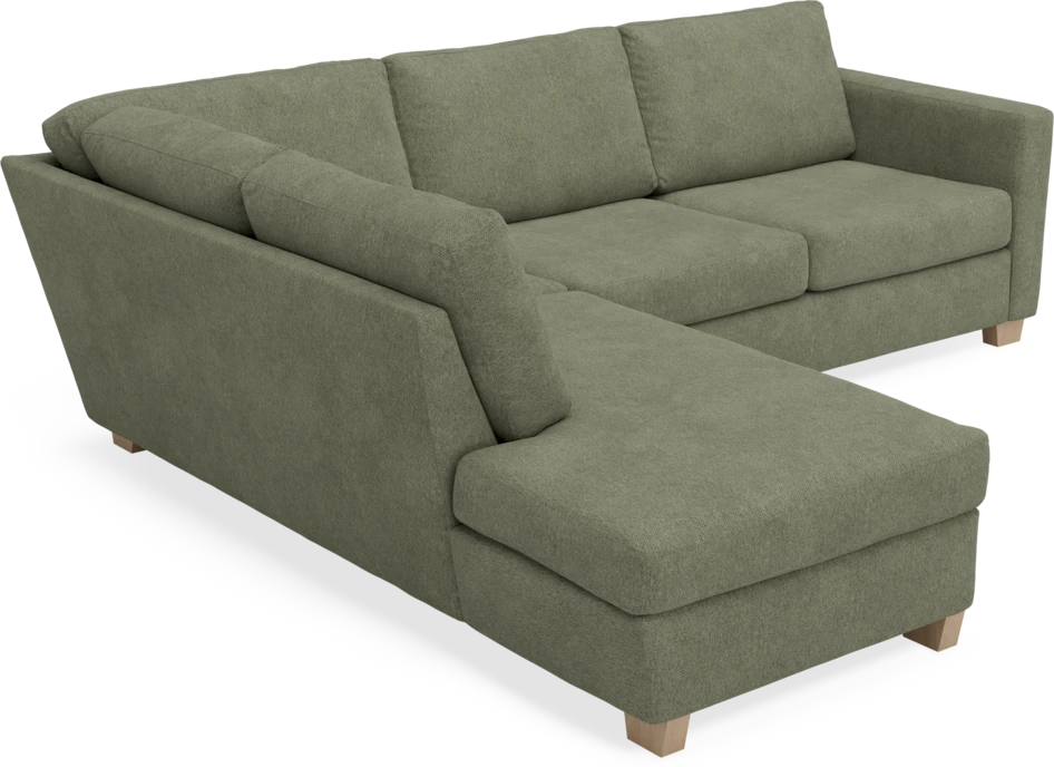 Friday - 2,5-sits soffa med divan vänster - Vit