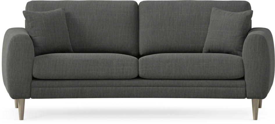 Eden - 2,5-sits soffa svängd - Grå