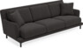 Macy Lux - 3-sits soffa XL - Svart