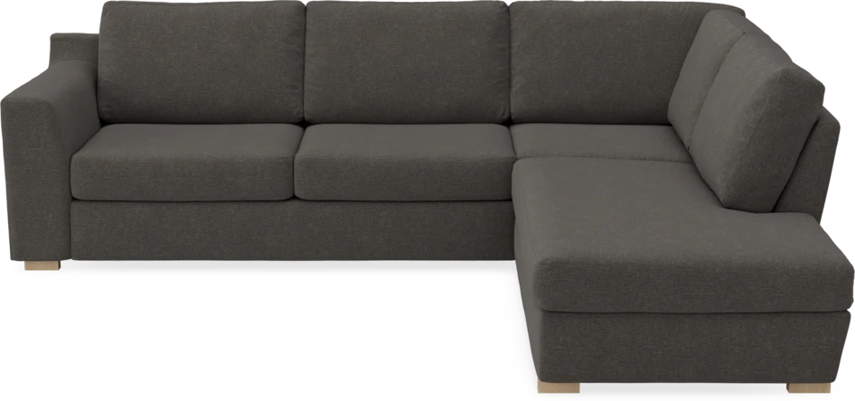 Friday - 2,5-sits soffa med divan höger - Grå