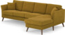 Eden - 3-sits soffa med schäslong - Gul