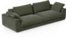 Amie - 4-sits soffa - Grön