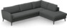 County - 2,5-sits soffa med divan höger - Grå