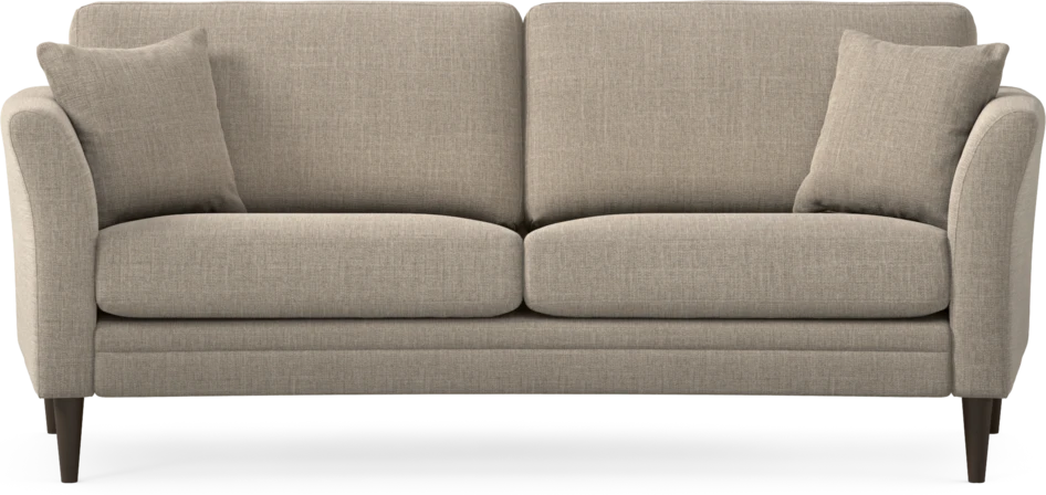 Eden - 2,5-sits soffa svängd - Beige