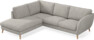 Madison Lux - 2-sits soffa med divan vänster - Vit