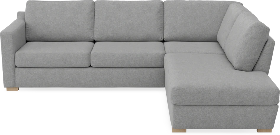 Friday - 2,5-sits soffa med divan höger - Grå