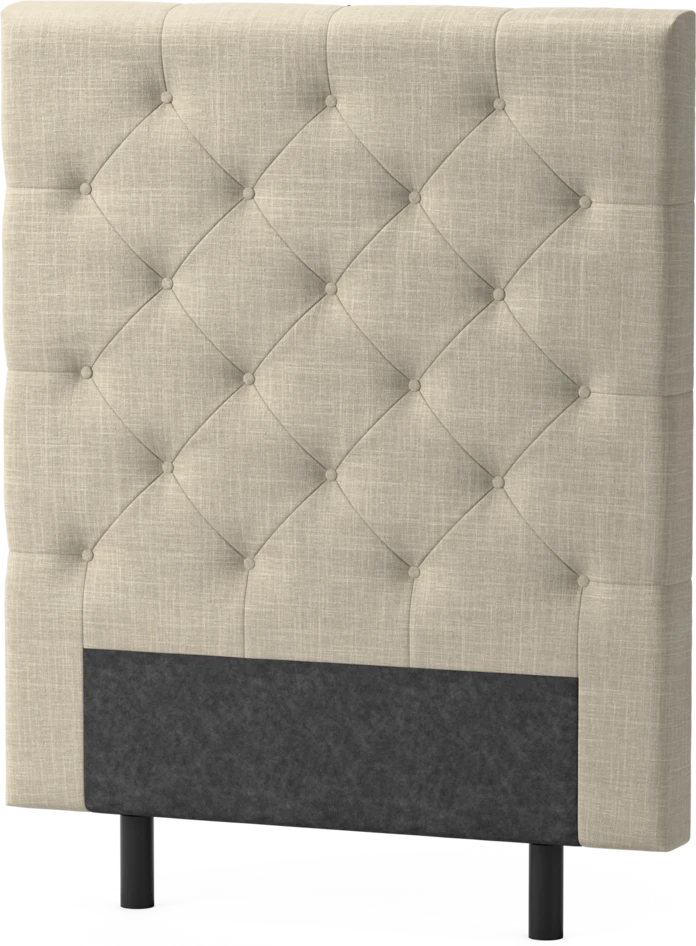 Delux Pikerad - Sänggavel, 90-210 cm - Beige
