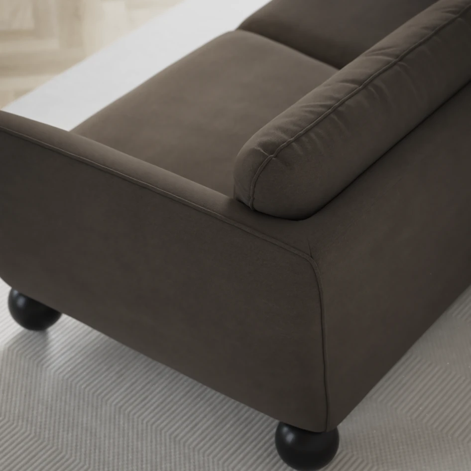 Madison Lux - Hörnsoffa med schäslong höger - Beige
